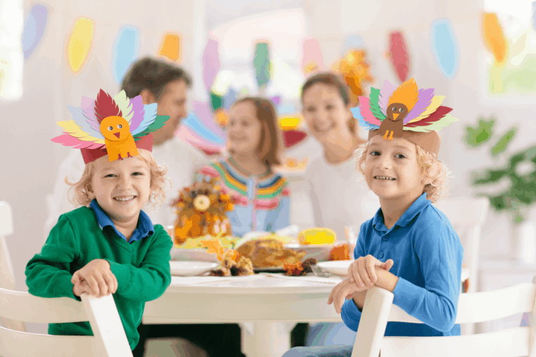 Thanksgiving Kids Table Activities - 10 Free Printable Coloring Pages