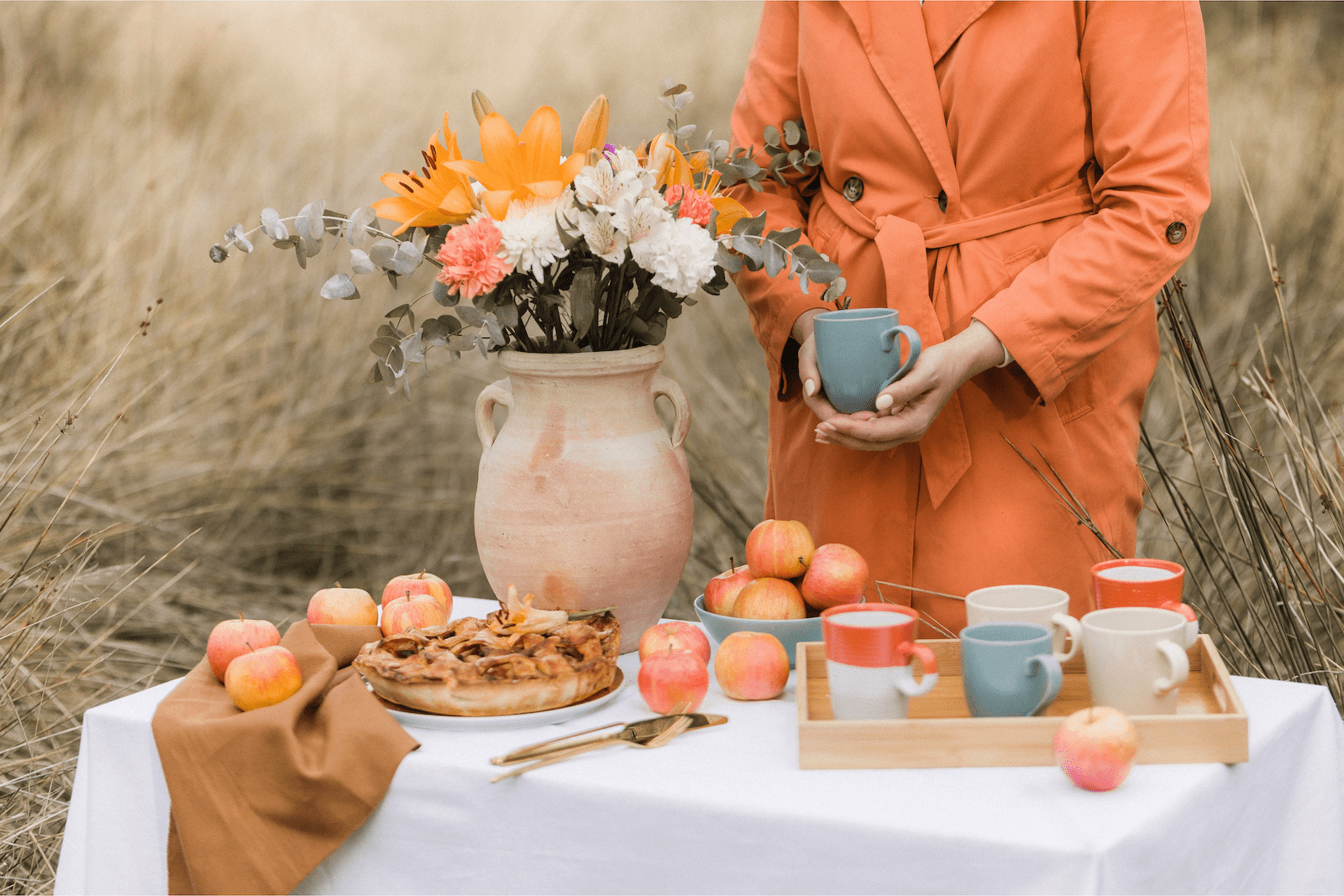 Modern Thanksgiving Fall Color Palette - A Fresh and Bright Take on Autumn